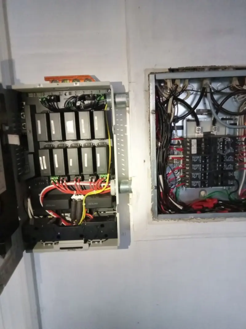 Electrical panel upgrade completed for Carbon Monoxide Detector Installation in Scenic Oaks